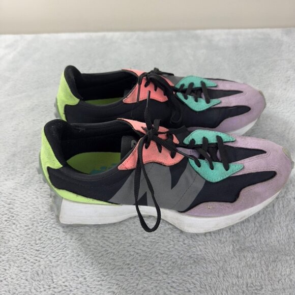 New Balance 327 Black Dark Violet Women's Size 9.5 US - WS327PB - Picture 6 of 13